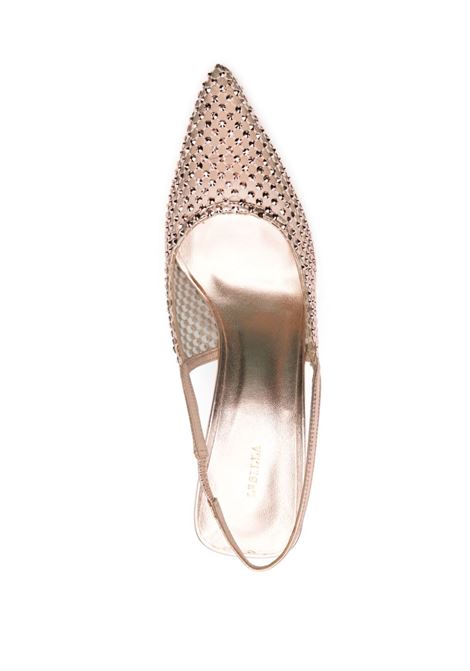 Rose gold crystal-embellished Gilda 100mm pumps Le silla - women LE SILLA | 2299U080P1PP908